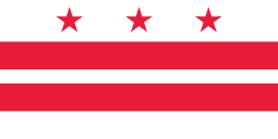 FLAG OF WASHINGTON, DC
